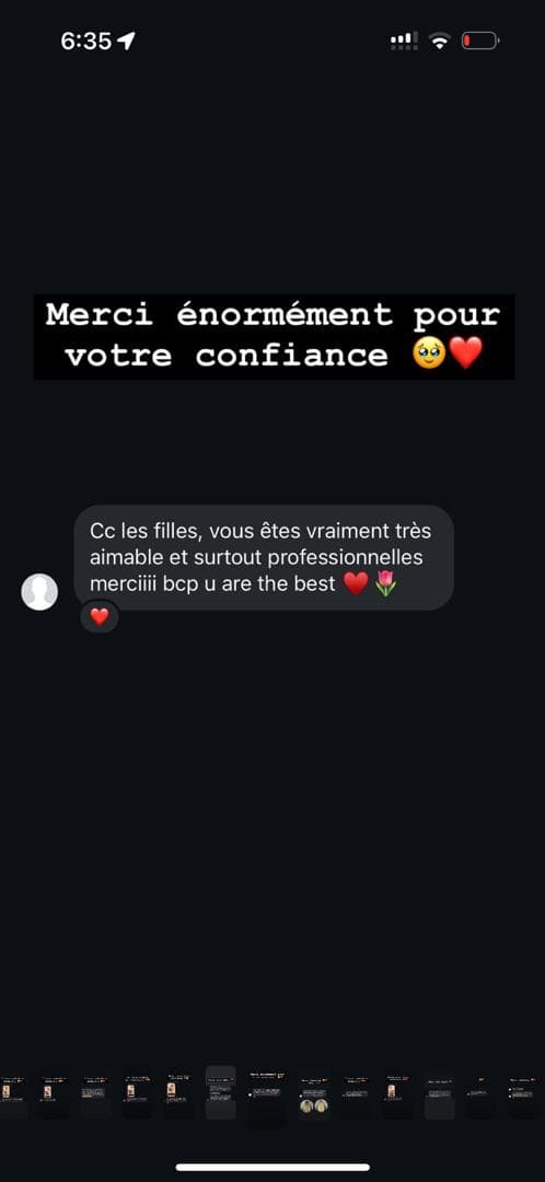 Cliente satisfaite 1