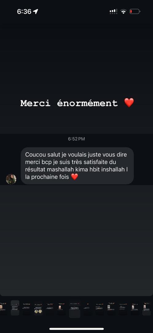 Cliente satisfaite 3